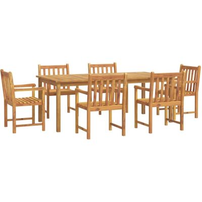 vidaXL Gartentisch- und Stuhlset aus Holz - Gartenmöbel vidaXL Gartentisch- und Stuhlset aus Holz - Gartenmöbel