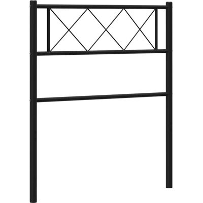 vidaXL 372309 Sänggavel Musta - 135 cm Säng vidaXL 372309 Sänggavel Musta - 135 cm Säng