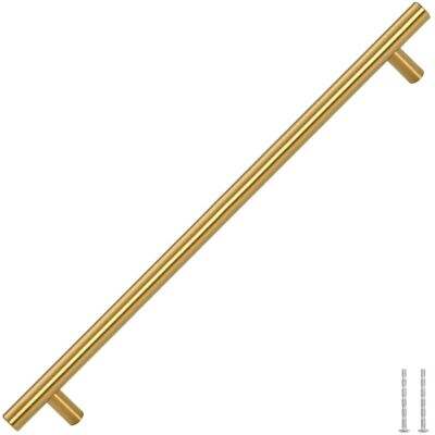 vidaXL 5 Stück Gold 320 mm Edelstahl Schrankgriffe - Möbelgriffe vidaXL 5 Stück Gold 320 mm Edelstahl Schrankgriffe - Möbelgriffe
