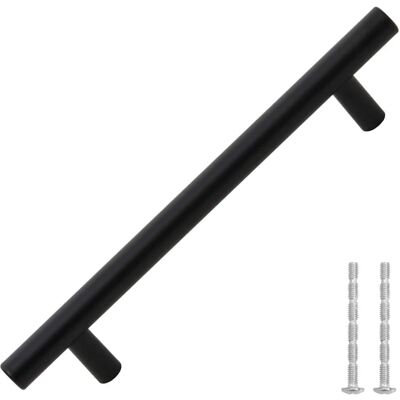 vidaXL Zwarte Rvs Meubelknoppen 10 Stuks vidaXL Zwarte Rvs Meubelknoppen 10 Stuks