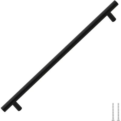 vidaXL Kapskapsgreb 5 Stk Sorte 320 mm Rustfrit Stål - Skabshåndtag vidaXL Kapskapsgreb 5 Stk Sorte 320 mm Rustfrit Stål - Skabshåndtag