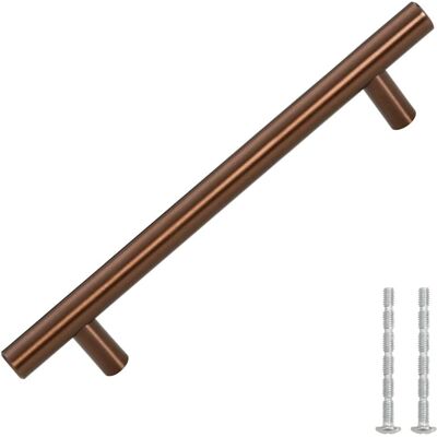 vidaXL Bronzene 128 mm 10 Stück Möbelgriffe vidaXL Bronzene 128 mm 10 Stück Möbelgriffe