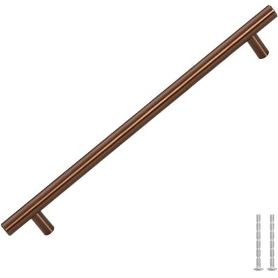 vidaXL Möbelgriffe 5 Stück Bronze 224 mm Edelstahl Braun vidaXL Möbelgriffe 5 Stück Bronze 224 mm Edelstahl Braun