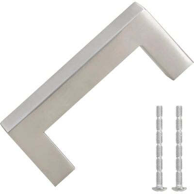 vidaXL Zilveren 64 mm Kastgreeppakket 10 stuks vidaXL Zilveren 64 mm Kastgreeppakket 10 stuks