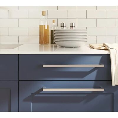 vidaXL Silber Möbelgriffe 5 Stück 320 mm vidaXL Silber Möbelgriffe 5 Stück 320 mm