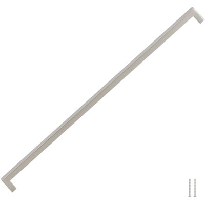 vidaXL Möbelgriffe 5 Stück Silber 480 mm Edelstahl - Möbelgriffe vidaXL Möbelgriffe 5 Stück Silber 480 mm Edelstahl - Möbelgriffe