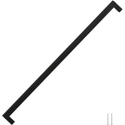vidaXL Meubelgrepen 5 stuks. Zwart 480 mm Roestvrij staal vidaXL Meubelgrepen 5 stuks. Zwart 480 mm Roestvrij staal