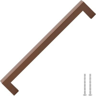 vidaXL Möbelgriffe 5 Stück Bronze 224 mm Edelstahl - Möbelgriffe vidaXL Möbelgriffe 5 Stück Bronze 224 mm Edelstahl - Möbelgriffe