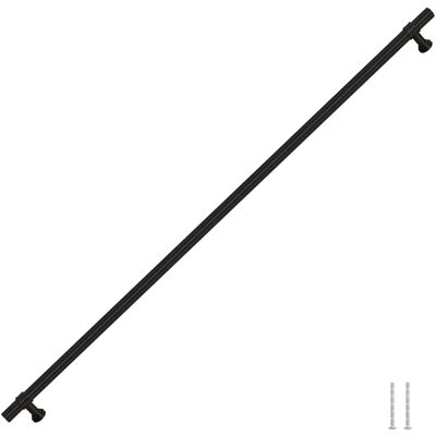 vidaXL Möbelgriffe Türgriffe Möbelgriff Ziehgriff - Schwarz, 480 mm, 5 Stück vidaXL Möbelgriffe Türgriffe Möbelgriff Ziehgriff - Schwarz, 480 mm, 5 Stück