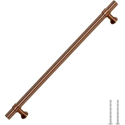 vidaXL Möbelgriffe 5 Stück Bronze 480 mm Edelstahl - Möbelgriffe vidaXL Möbelgriffe 5 Stück Bronze 480 mm Edelstahl - Möbelgriffe