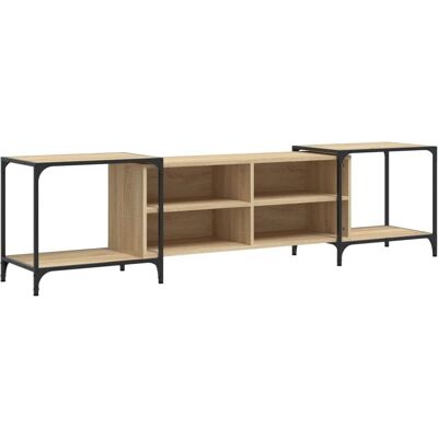 vidaXL TV Kast Sonoma Eiken 203x37x50 cm - TV Kast vidaXL TV Kast Sonoma Eiken 203x37x50 cm - TV Kast