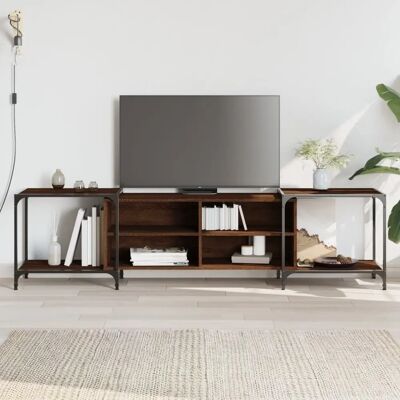 vidaXL Braune Eiche 203x37x50 cm TV-Schrank vidaXL Braune Eiche 203x37x50 cm TV-Schrank