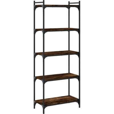 vidaXL 837659 Räuchereiche Bücherregal - Wohnzimmeraufbewahrung vidaXL 837659 Räuchereiche Bücherregal - Wohnzimmeraufbewahrung