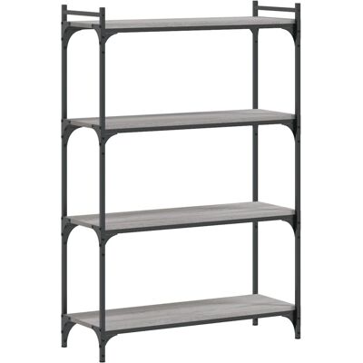 vidaXL 80x30x120 cm Grau Sonoma Bücherregal - Bücherregal vidaXL 80x30x120 cm Grau Sonoma Bücherregal - Bücherregal