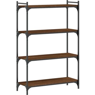 vidaXL Model 30382 - Bruine Eik 4-laags Boekenkast - Boekenrek Meubel vidaXL Model 30382 - Bruine Eik 4-laags Boekenkast - Boekenrek Meubel
