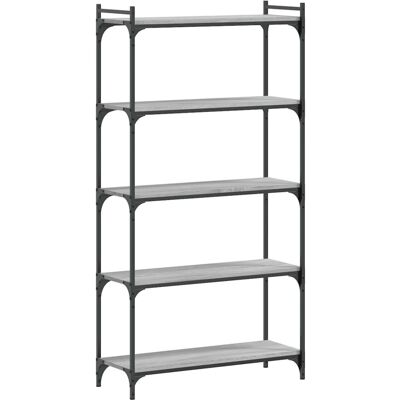 vidaXL Graue Sonoma 80x30x154cm Bücherregal - Stauraum vidaXL Graue Sonoma 80x30x154cm Bücherregal - Stauraum