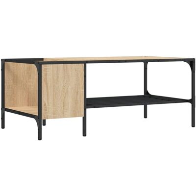 vidaXL 837733 Table basse - Chêne Sonoma - 100x51x40 cm - Table de salon - Publicité vidaXL 837733 Table basse - Chêne Sonoma - 100x51x40 cm - Table de salon - Publicité