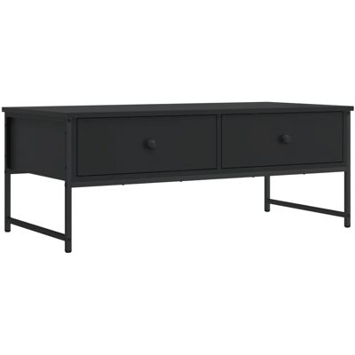 vidaXL 837737 Schwarzer Engineered Wood Couchtisch - Beistelltisch vidaXL 837737 Schwarzer Engineered Wood Couchtisch - Beistelltisch