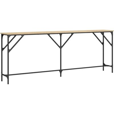 vidaXL Sonoma Oak 200x29x75 cm Console Table vidaXL Sonoma Oak 200x29x75 cm Console Table