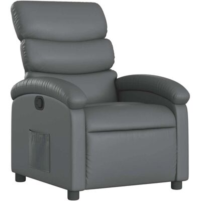 vidaXL Manuel Reclining Stol Grå - Recliner vidaXL Manuel Reclining Stol Grå - Recliner
