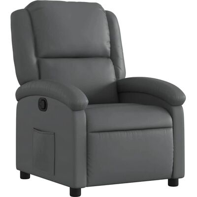 vidaXL Recliner med manuelt system - Grå vidaXL Recliner med manuelt system - Grå