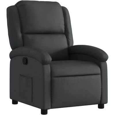 vidaXL Accent Stol - Manuelt læder recliner vidaXL Accent Stol - Manuelt læder recliner