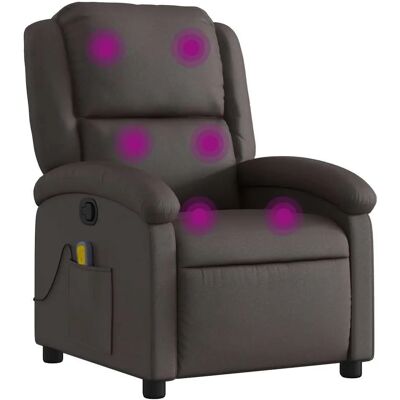 chaise relax vidaXL - Cuir véritable, Inclinaison manuelle 135° - Fauteuil relax - Publicité chaise relax vidaXL - Cuir véritable, Inclinaison manuelle 135° - Fauteuil relax - Publicité