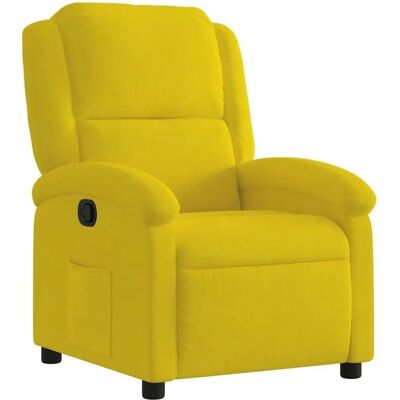 vidaXL Recliner - Gul - Manuel funktion - 110kg kapacitet vidaXL Recliner - Gul - Manuel funktion - 110kg kapacitet