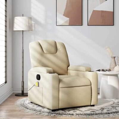 Fauteuil de massage vidaXL - Reclinable manuel, vibration 6 points - Publicité Fauteuil de massage vidaXL - Reclinable manuel, vibration 6 points - Publicité