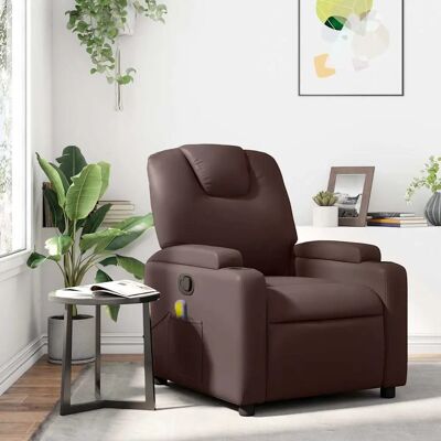 MAISONCHIC Relaxsessel mit Massage - 6-Punkte Vibrationsfunktion - Braun MAISONCHIC Relaxsessel mit Massage - 6-Punkte Vibrationsfunktion - Braun