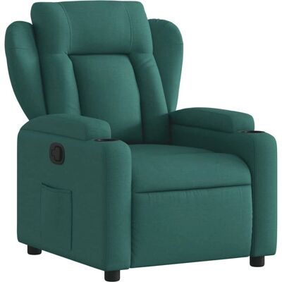 Vidaxl Fauteuil inclinable - Vert foncé - Modèle 410908 - Publicité Vidaxl Fauteuil inclinable - Vert foncé - Modèle 410908 - Publicité