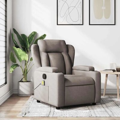 vidaXL Massage Relaxfauteuil - Handmatig Kantelen - Vibratie vidaXL Massage Relaxfauteuil - Handmatig Kantelen - Vibratie