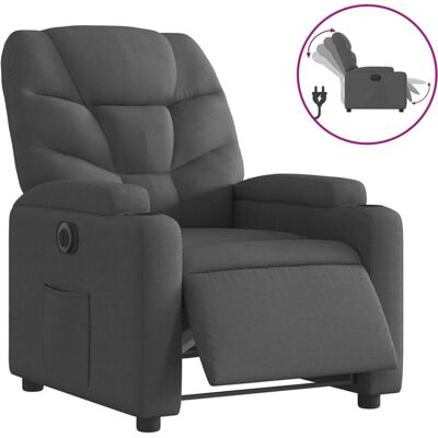 Fauteuil d'appoint vidaXL 372443 - Inclinaison manuelle - Noir - Publicité Fauteuil d'appoint vidaXL 372443 - Inclinaison manuelle - Noir - Publicité