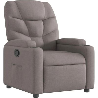 vidaXL Fauteuil releveur taupe - Relaxation - Publicité vidaXL Fauteuil releveur taupe - Relaxation - Publicité