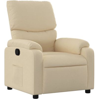 vidaXL Fauteuil, Relax, Crème, Modèle 373419 - Publicité vidaXL Fauteuil, Relax, Crème, Modèle 373419 - Publicité