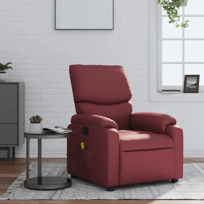 MAISONCHIC Rotwein Relaxsessel - Massagesessel mit Neigungsfunktion MAISONCHIC Rotwein Relaxsessel - Massagesessel mit Neigungsfunktion