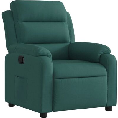 vidaXL Fauteuil d'accent - Reclinable manuel - Vert - Publicité vidaXL Fauteuil d'accent - Reclinable manuel - Vert - Publicité