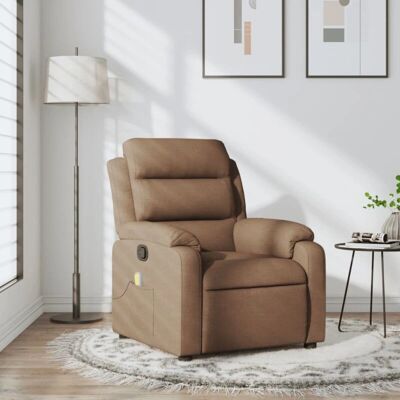 VIDAXL Relaxsessel mit Massage - Braun VIDAXL Relaxsessel mit Massage - Braun