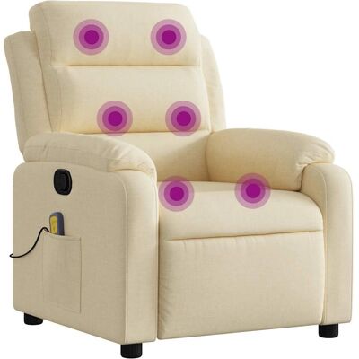 Fauteuil de massage inclinable vidaXL - 135° avec vibration - Publicité Fauteuil de massage inclinable vidaXL - 135° avec vibration - Publicité