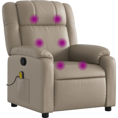 vidaXL Accent Stoel - Handmatige Recline - Duurzaam Kunstleer vidaXL Accent Stoel - Handmatige Recline - Duurzaam Kunstleer