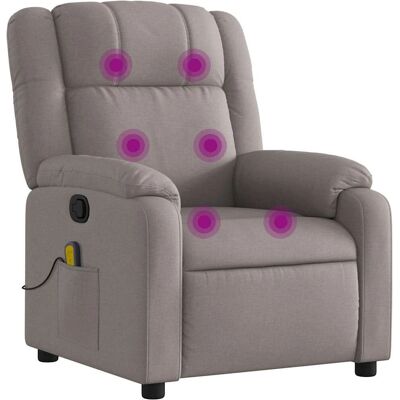 VidaXL Relaxfauteuil - Taupe VidaXL Relaxfauteuil - Taupe
