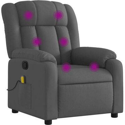 VidaXL Modèle 373587 - Fauteuil de Massage Reclinable - Gris Foncé - Publicité VidaXL Modèle 373587 - Fauteuil de Massage Reclinable - Gris Foncé - Publicité