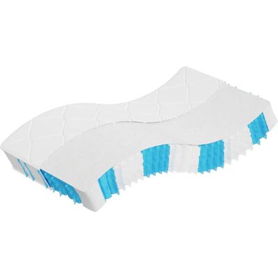 vidaXL Matelas à ressorts ensachés taille simple/double - Matelas - Publicité vidaXL Matelas à ressorts ensachés taille simple/double - Matelas - Publicité