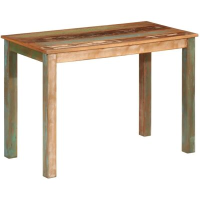 vidaXL Eettafel 110x55x76 cm van gerecycled hout - Keuken/ eetkamer vidaXL Eettafel 110x55x76 cm van gerecycled hout - Keuken/ eetkamer