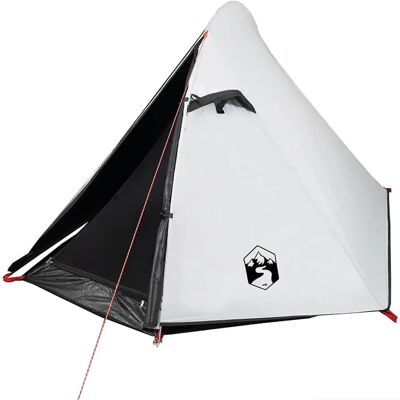 vidaXL Weiße Kuppelzelt für 2 Personen Wasserdicht - Campingzelt vidaXL Weiße Kuppelzelt für 2 Personen Wasserdicht - Campingzelt