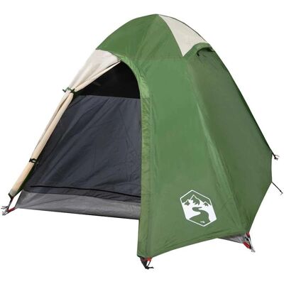 vidaXL Kampeertent 2-4 Personen Waterdicht Groen vidaXL Kampeertent 2-4 Personen Waterdicht Groen