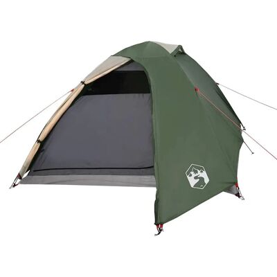 vidaXL Campingzelt 2 Personen Grün - Zelt vidaXL Campingzelt 2 Personen Grün - Zelt