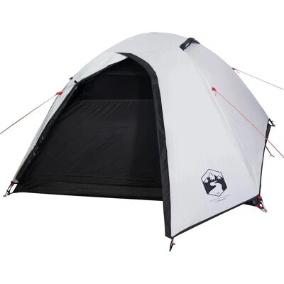 vidaXL 4-Personen Campingzelt Weiß - Campingzelt vidaXL 4-Personen Campingzelt Weiß - Campingzelt