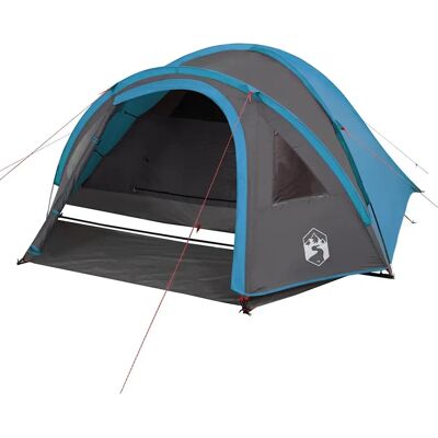 vidaXL Campingzelt 4 Personen Blau Wasserdicht - Zelt vidaXL Campingzelt 4 Personen Blau Wasserdicht - Zelt