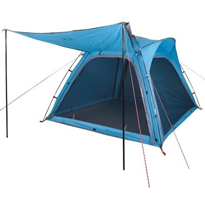 vidaXL Tente de camping 4 personnes Bleue Imperméable - Tente vidaXL Tente de camping 4 personnes Bleue Imperméable - Tente